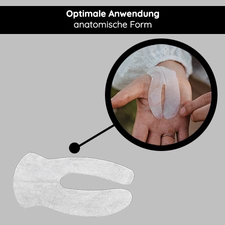 RAU Cosmetics Beta Glucan Moisturizing Eye Pads (8 Paar) mit Panthenol & Aloe Vera