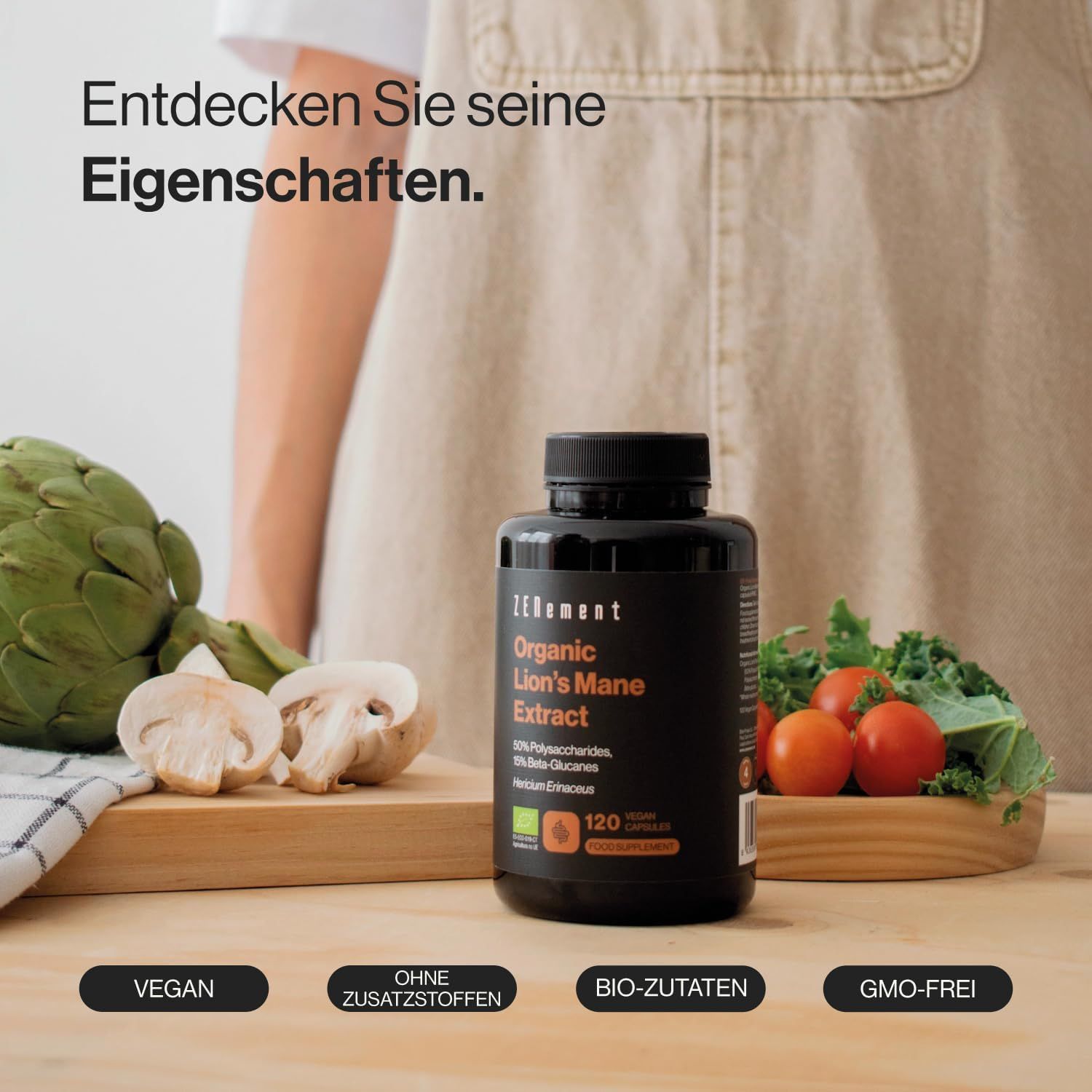 Zenement Löwenmähne Extrakt Bio