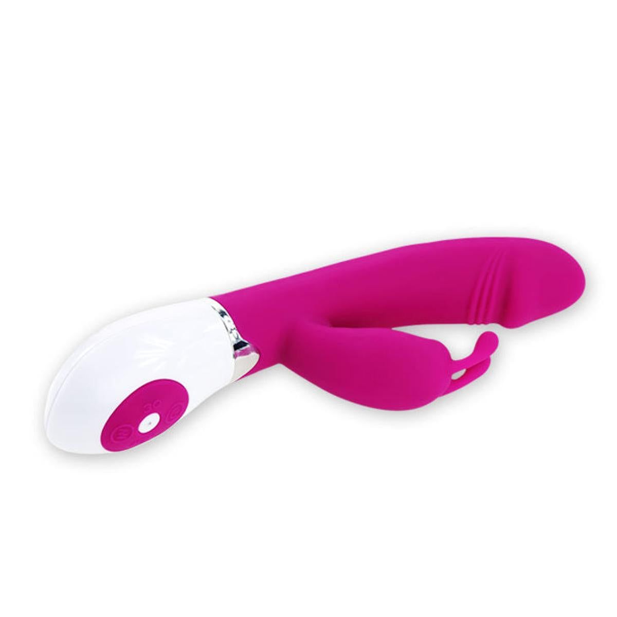 Rabbitvibrator “Gene”, 20,4 cm | 30 verschiedene Vibrationsmodi | Pretty Love