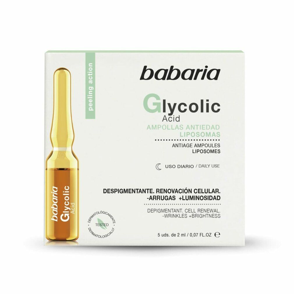 Babaria Glycolic Acid Cell Renewal Ampoules 5 x