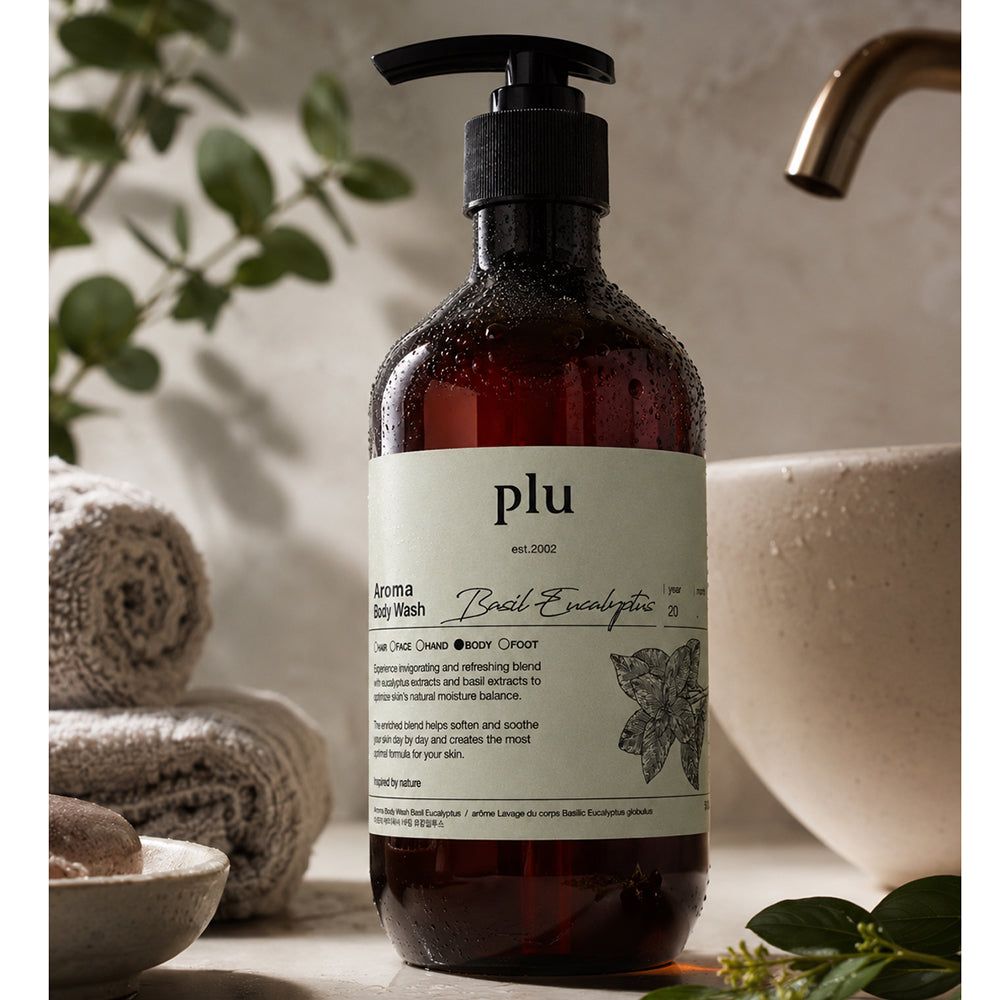 PLU Aroma Duschgel Basilikum & Eukalyptus