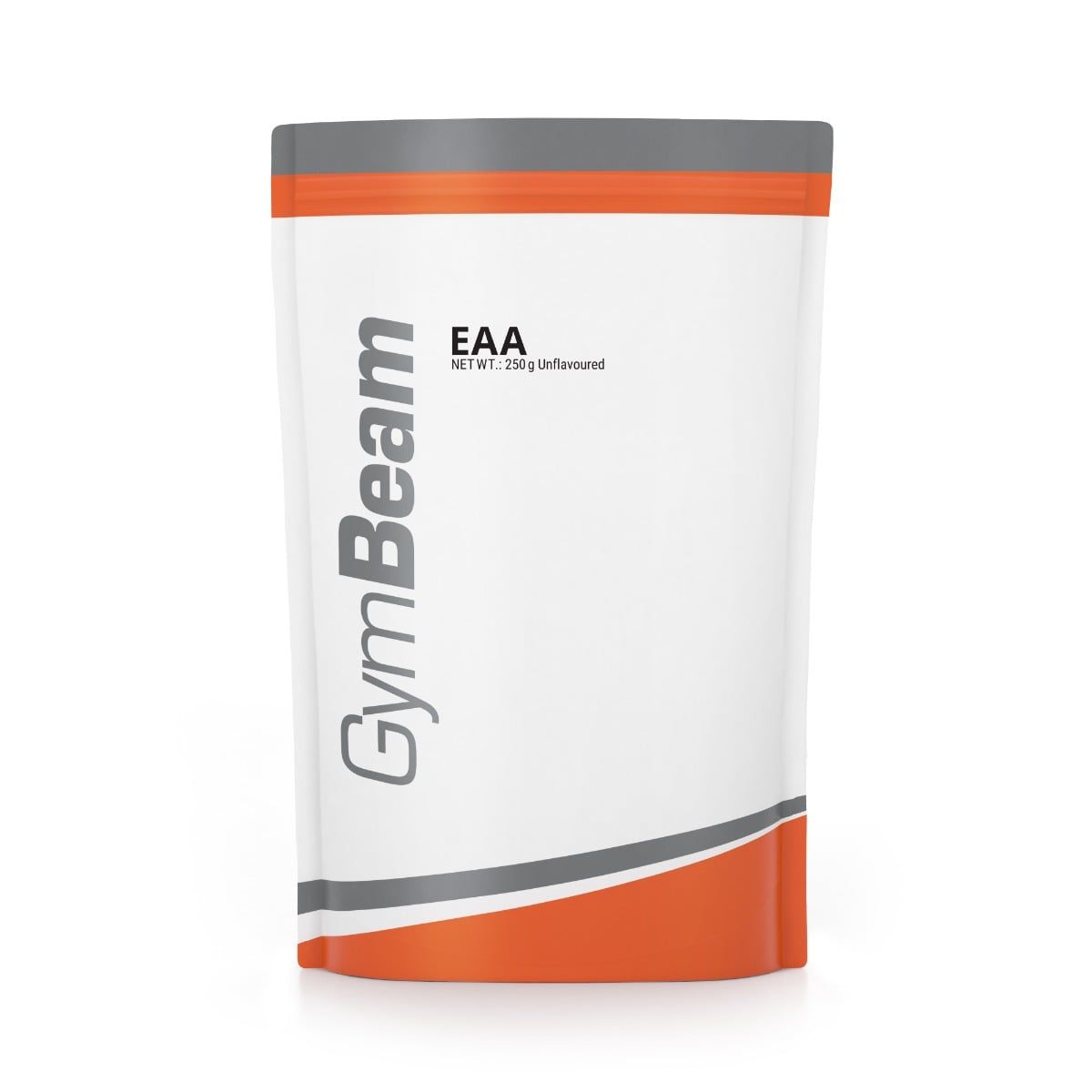 GymBeam EAA Pulverbeutel, 250g, Unflavoured.