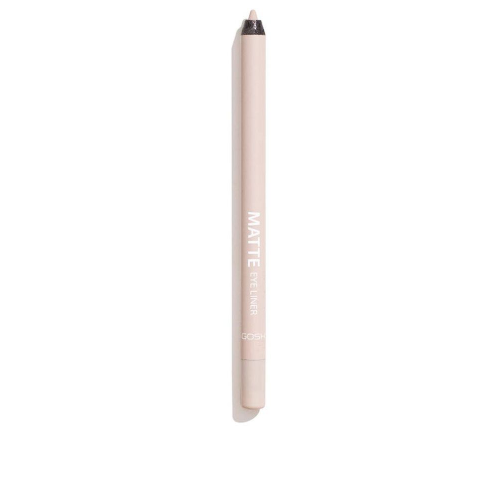 Beiger Gosh Matte Eyeliner. Aufschrift: Matte Eyeliner.