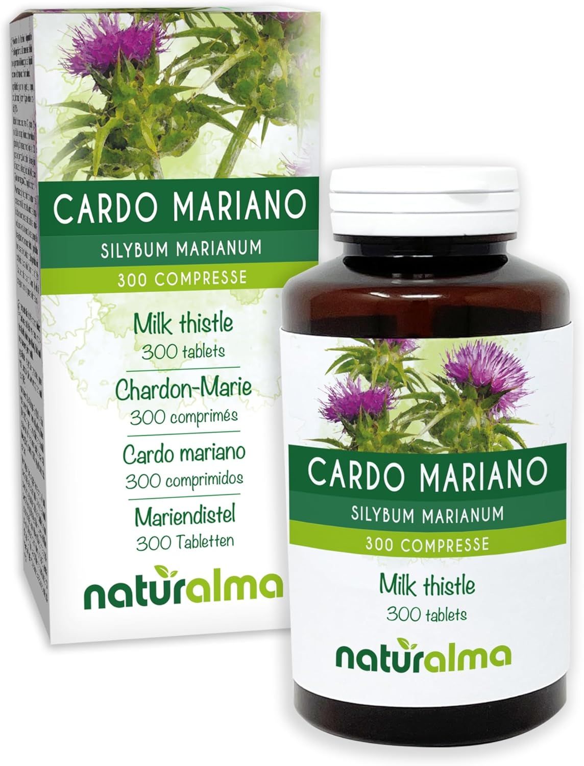 Naturalma Mariendistel Silybum marianum Tabletten