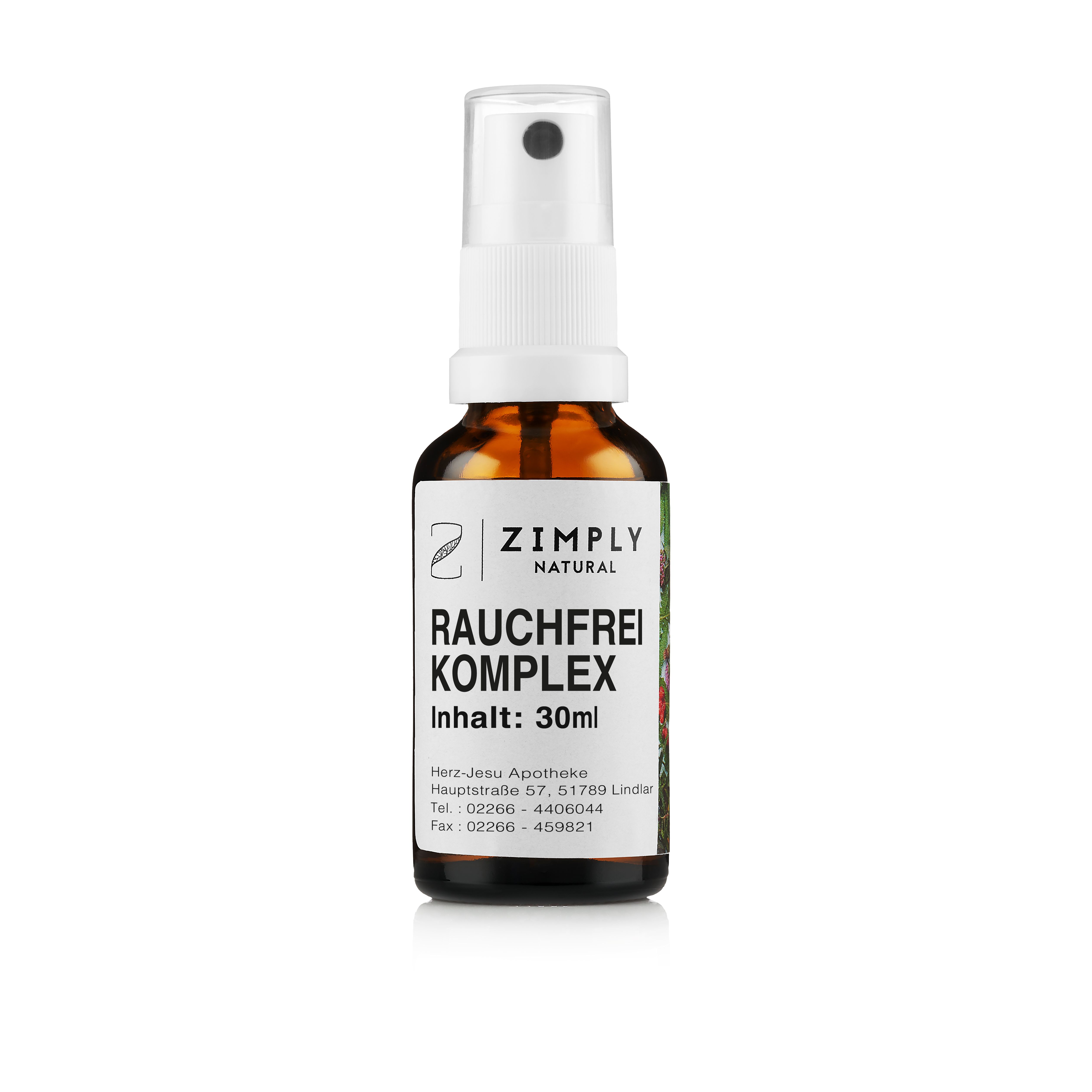 ZIMPLY NATURAL Rauchfrei Komplex Spray 30 ml 