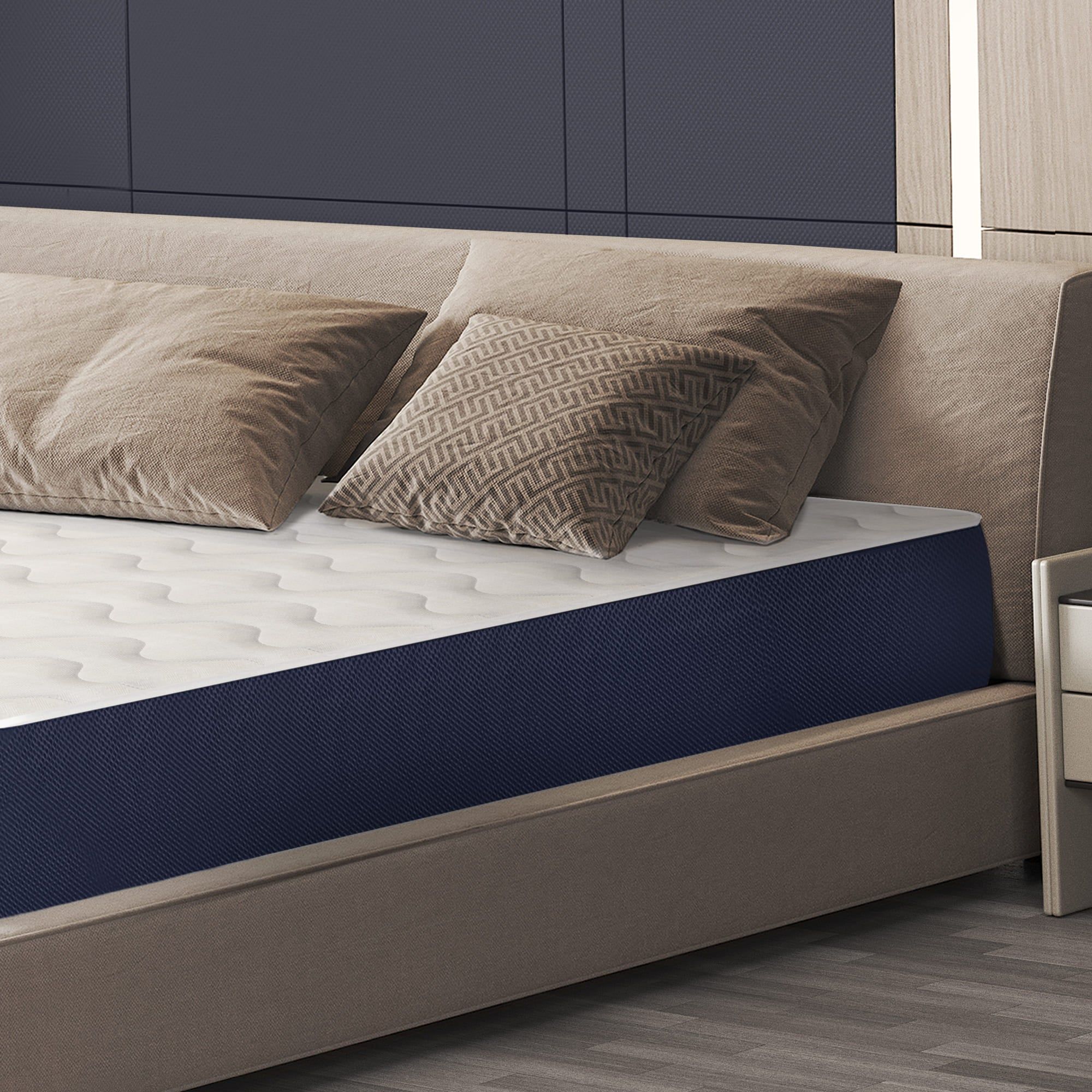 The White Stone Matratze 120x190 cm aus hypoallergenem Waterfoam, 30 cm