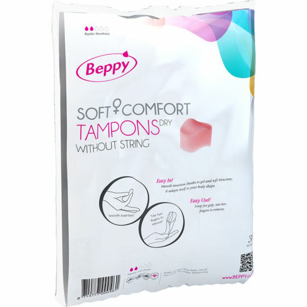 Beppy *DRY* (Classic) Soft + Comfort Tampons without String