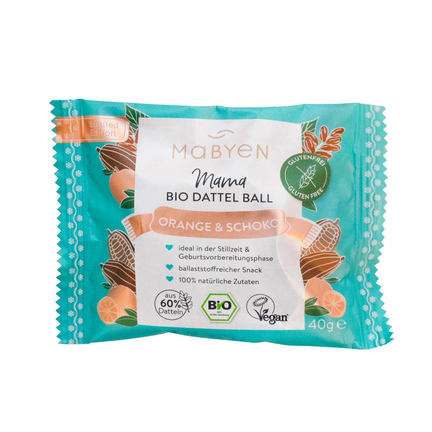 MABYEN Mama Bio Dattel Ball Mischtray Winter Limited Edition