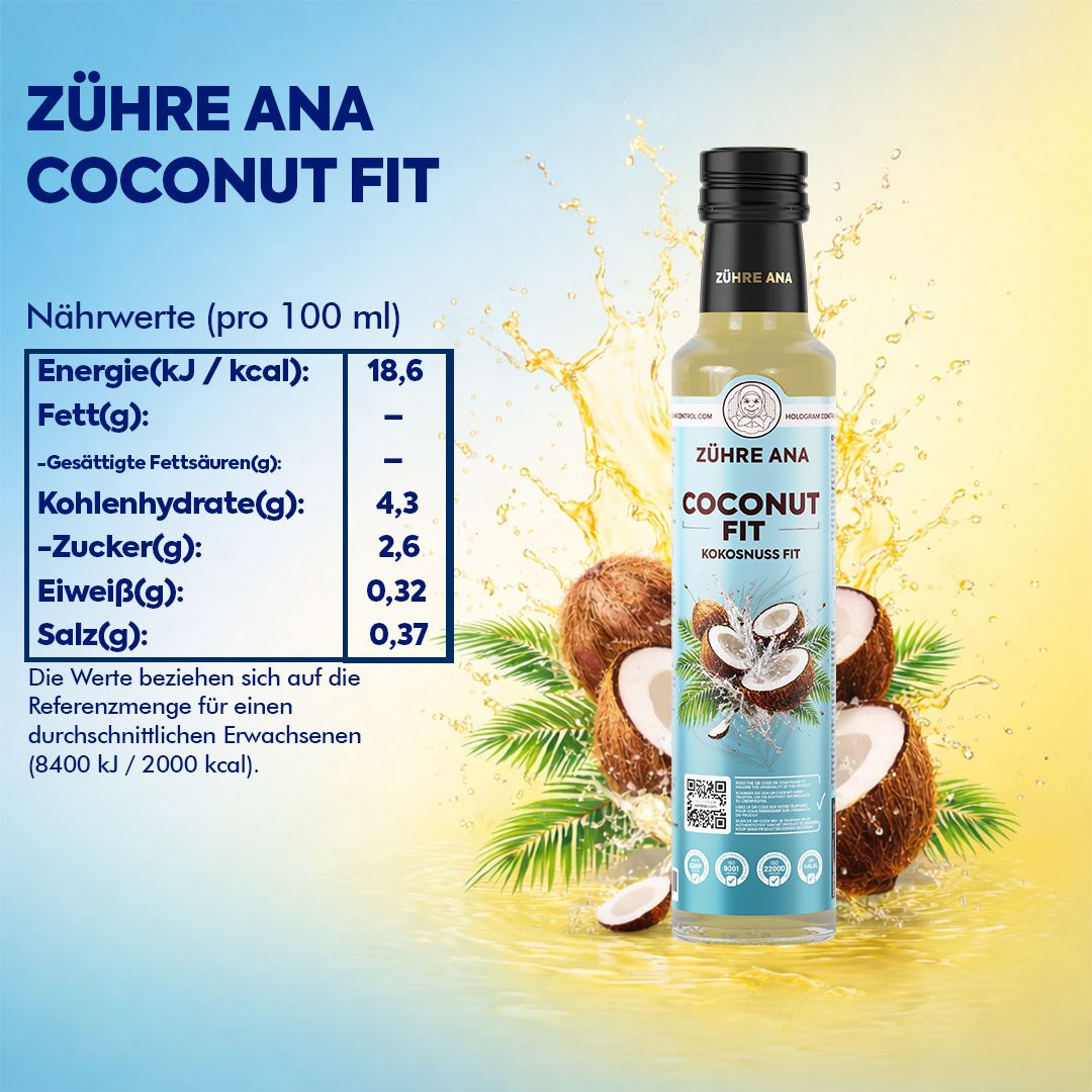 ZÜHRE ANA Coconut Fit Sirup
