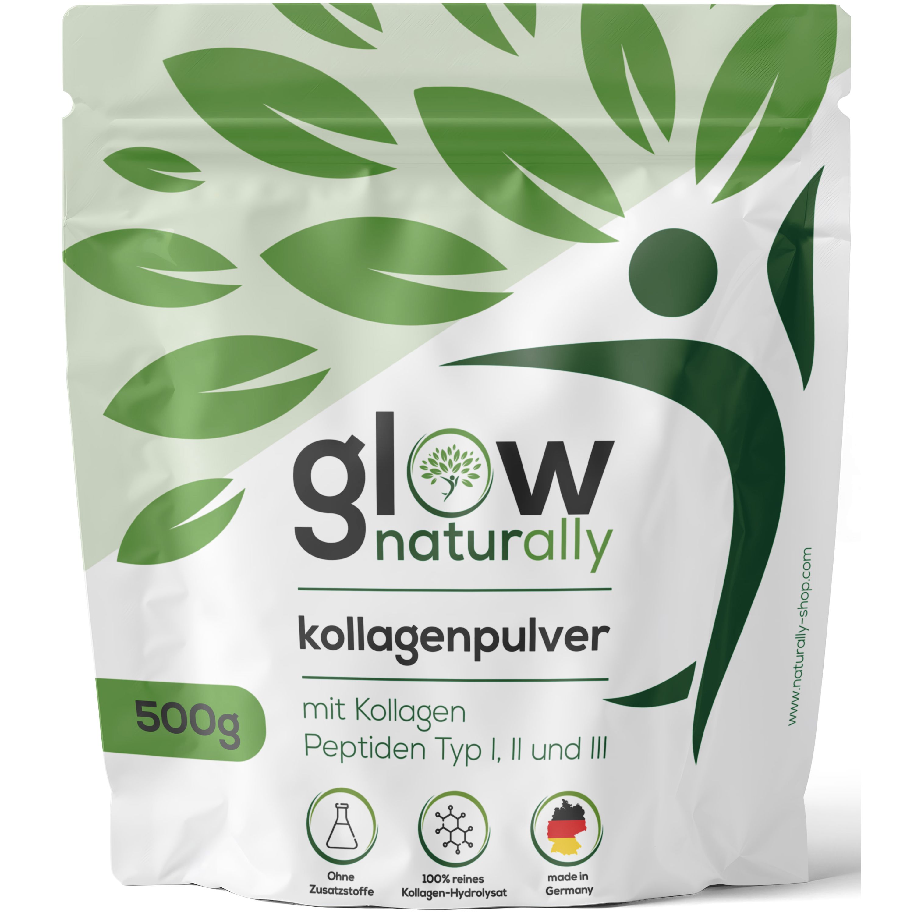 naturally glow Kollagen Pulver