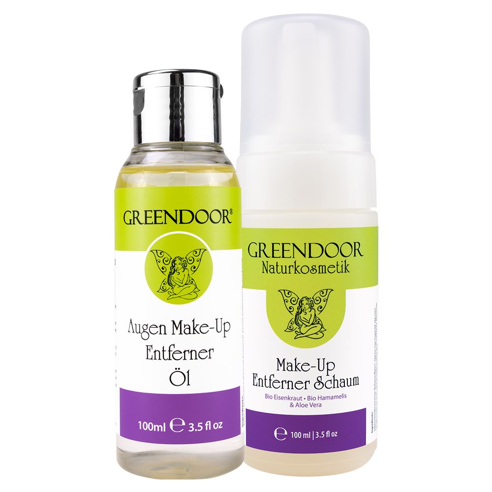 Make Up Entferner Kombi,  perfektes Duo zum Abschminken, vegan