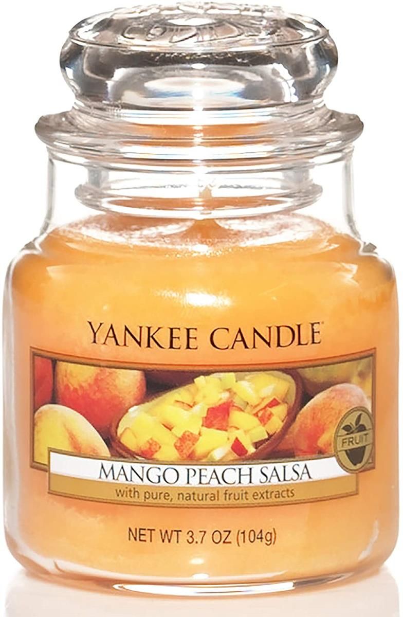 Yankee Candle Duftkerze Mango Peach Salsa Klein