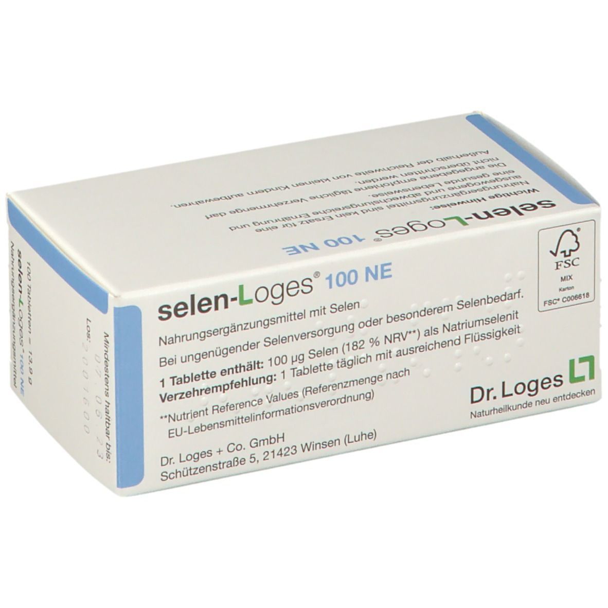 selen-Loges® 100 NE Tabletten