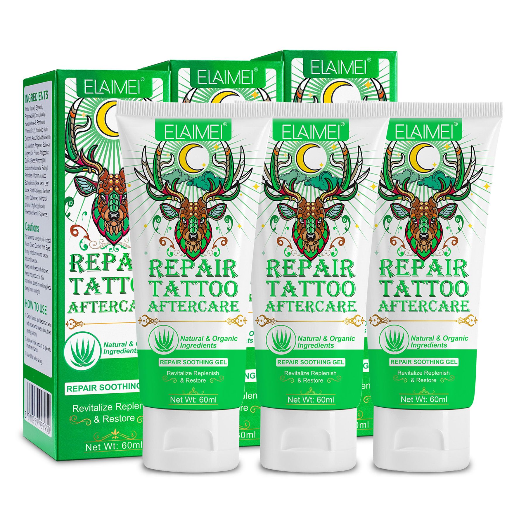 ALIVER Tattoocreme für die Tattoopflege Aftercare