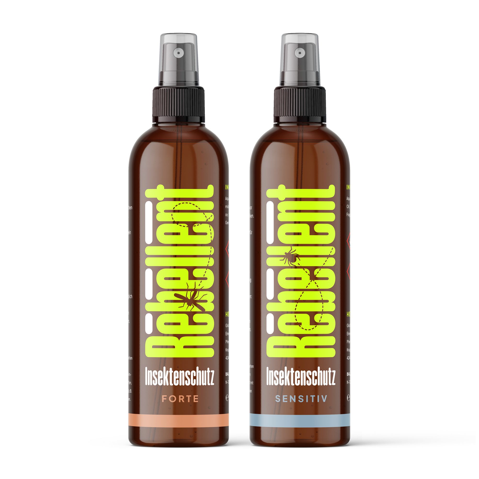 Rebellent Insektenschutzspray Set – FORTE & SENSITIV - SPAR-SET