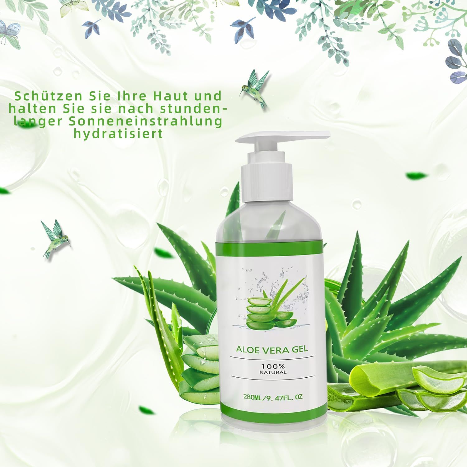 Zynxel Aloe Vera Gel 100% Rein