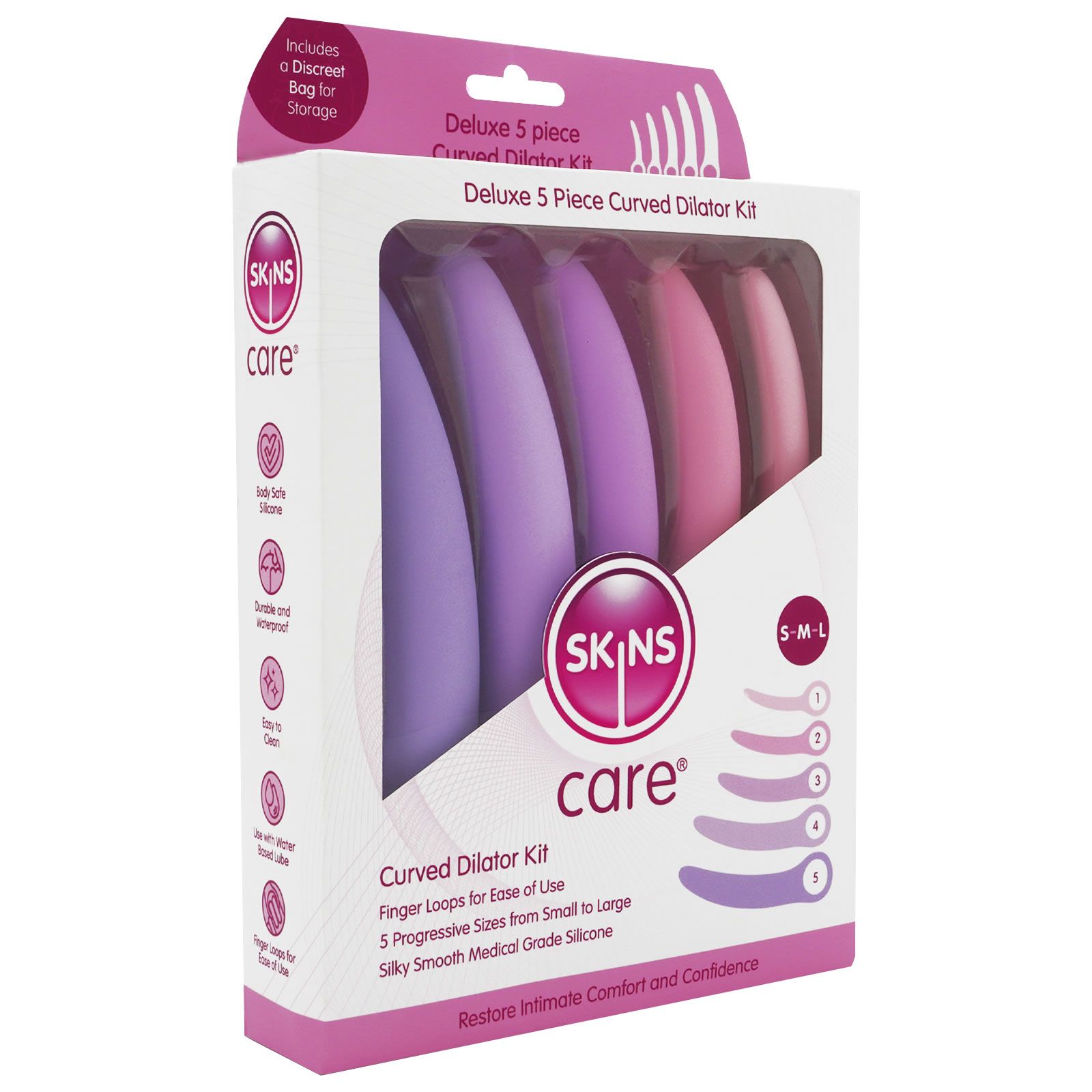 SKINS Care Dilatator-Set, 5-teilig Größe S-M-L