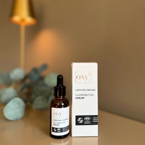 oxy8 Naturkosmetik ILLUMINATING SERUM - Bei Pigmentstörungen, Altersflecken, beruhigt gereizte Haut