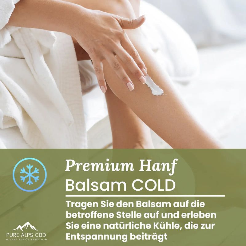 Pure Alps CBD Hanfbalsam Cold Kühlbalsam