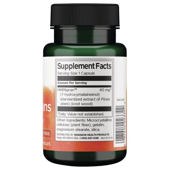 Swanson 7-HMR-Lignane 40 mg