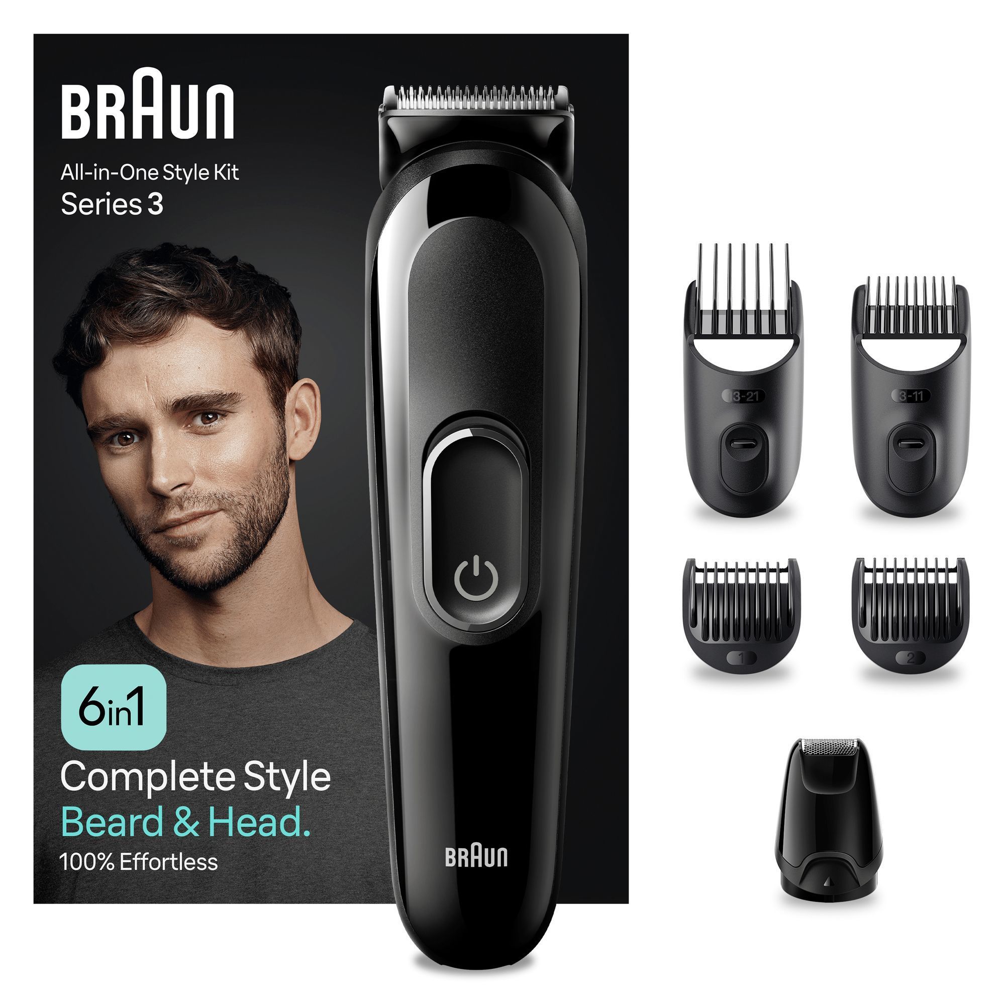 Braun ALL-IN-ONE SET BODYGROOMING Bartschneider Trimmer MGK3410