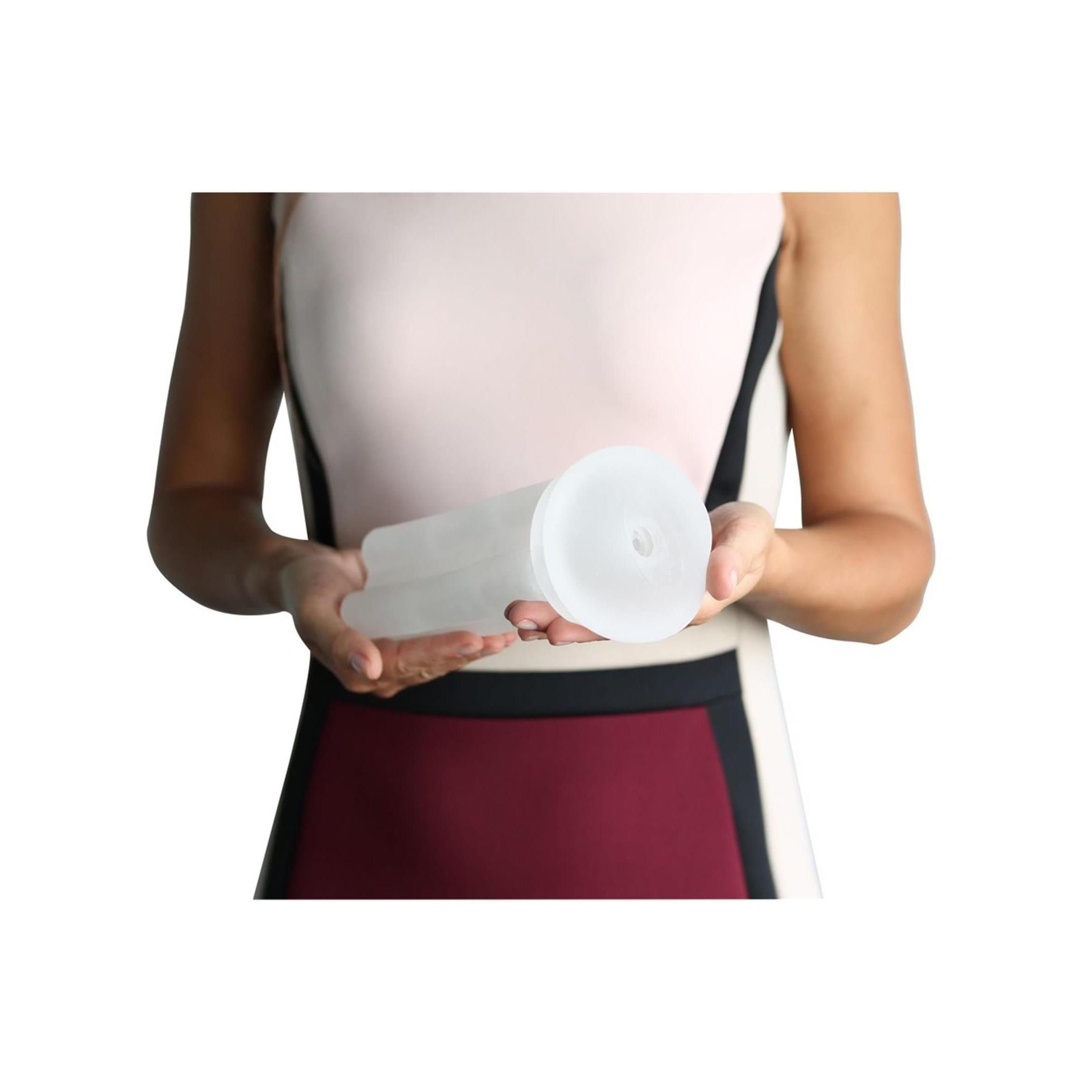 Nahaufnahme des Vagina Sleeve Masturbators, zeigt die texturierte Oberfläche.