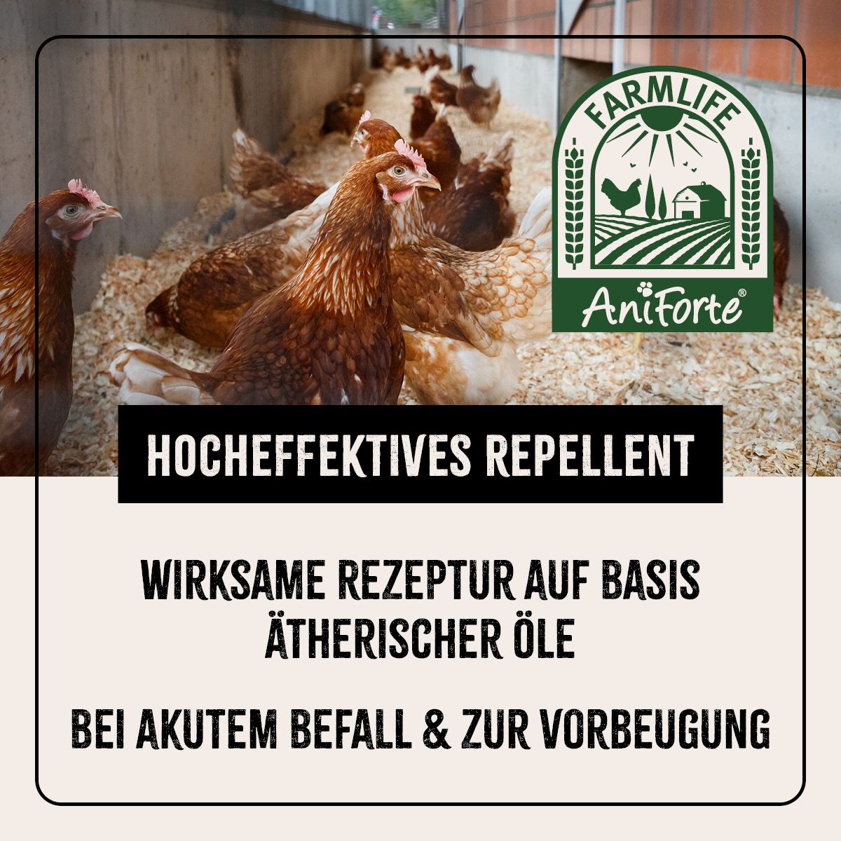 AniForte Milben-STOP Spray für Hühner & Geflügel