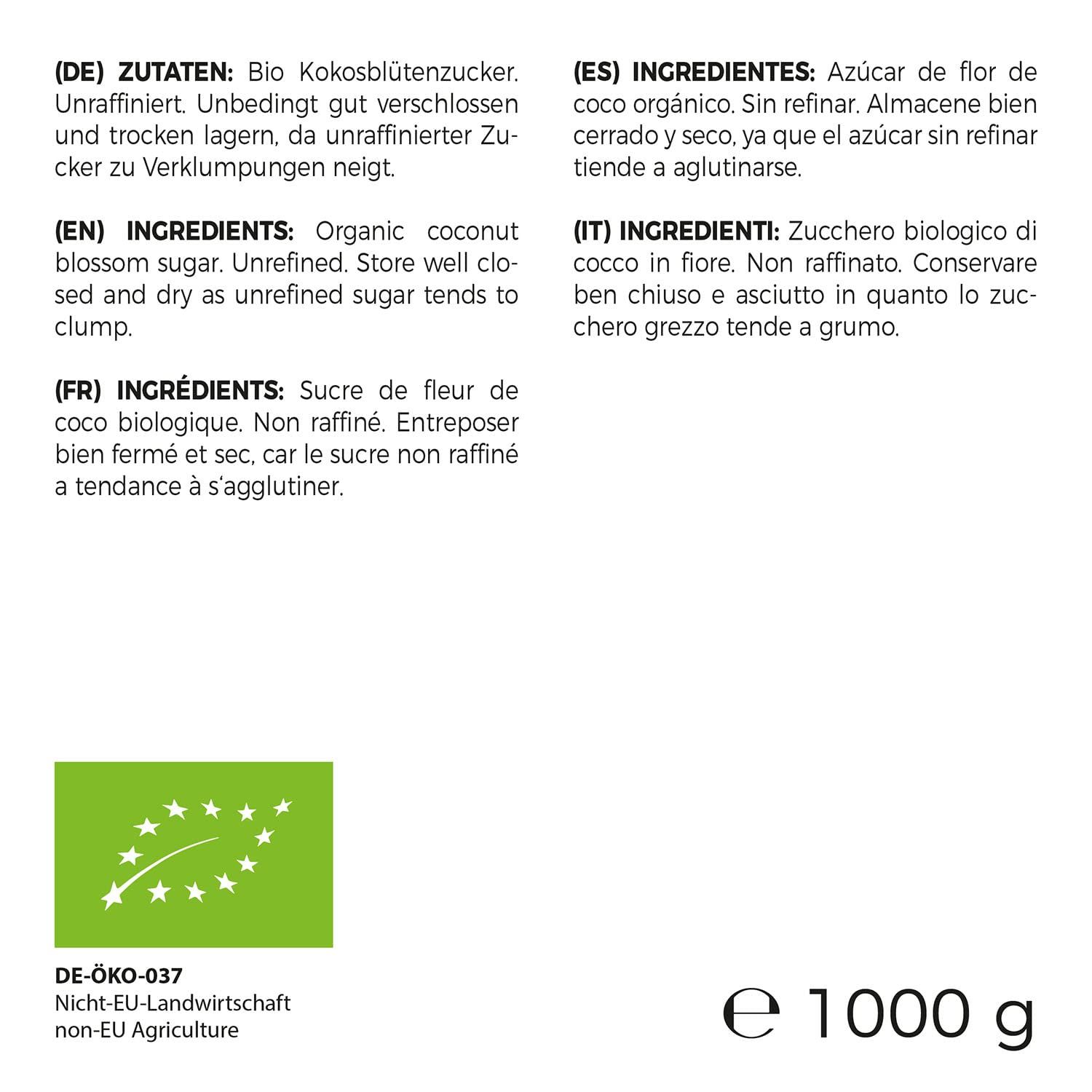 GreatVita Bio Kokosblütenzucker