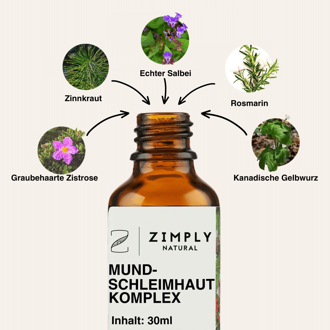 ZIMPLY NATURAL Mundschleimhaut Komplex Spray