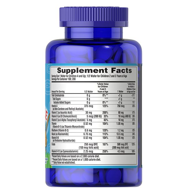 Puritan's Pride Pre-Vites Multivitamin für Kinder