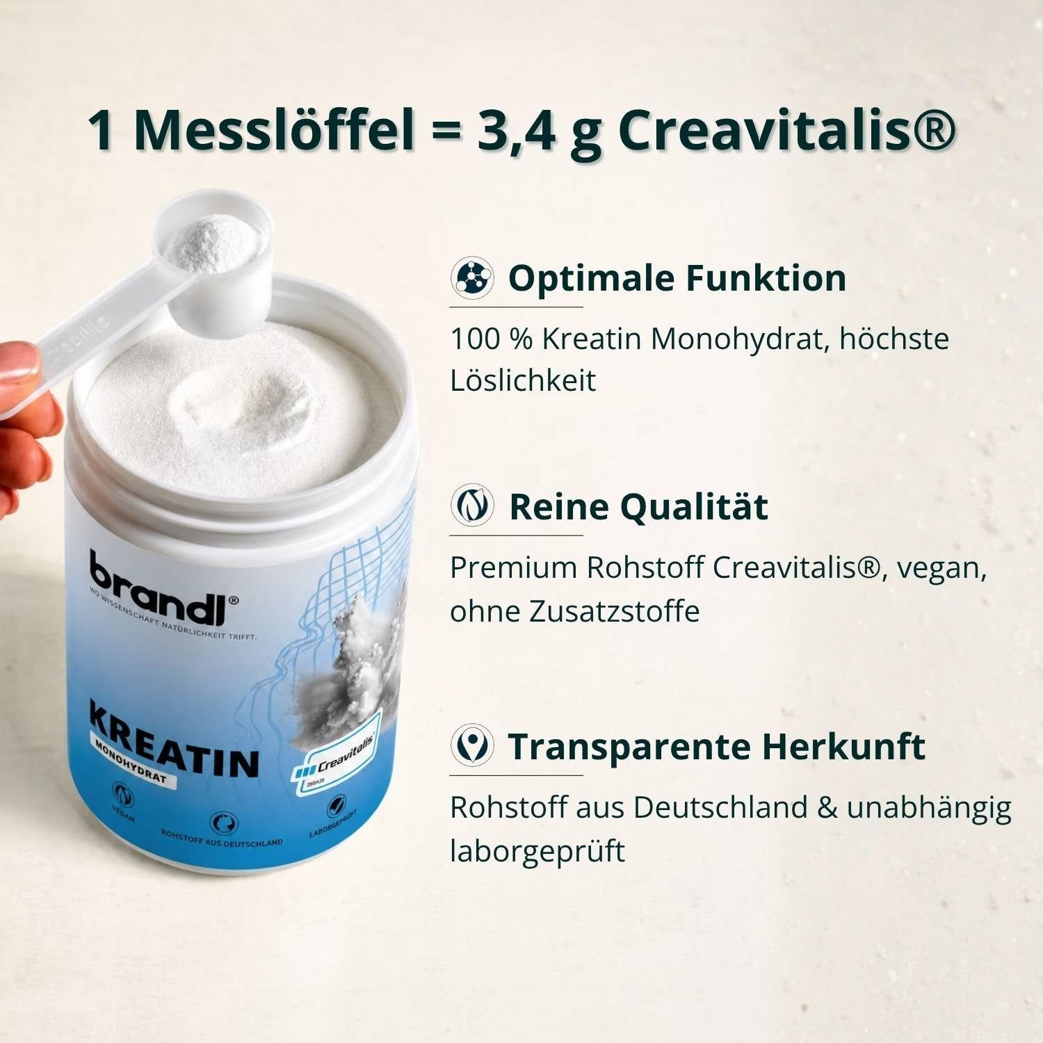 Kreatin Monohydrat (Creavitalis®)