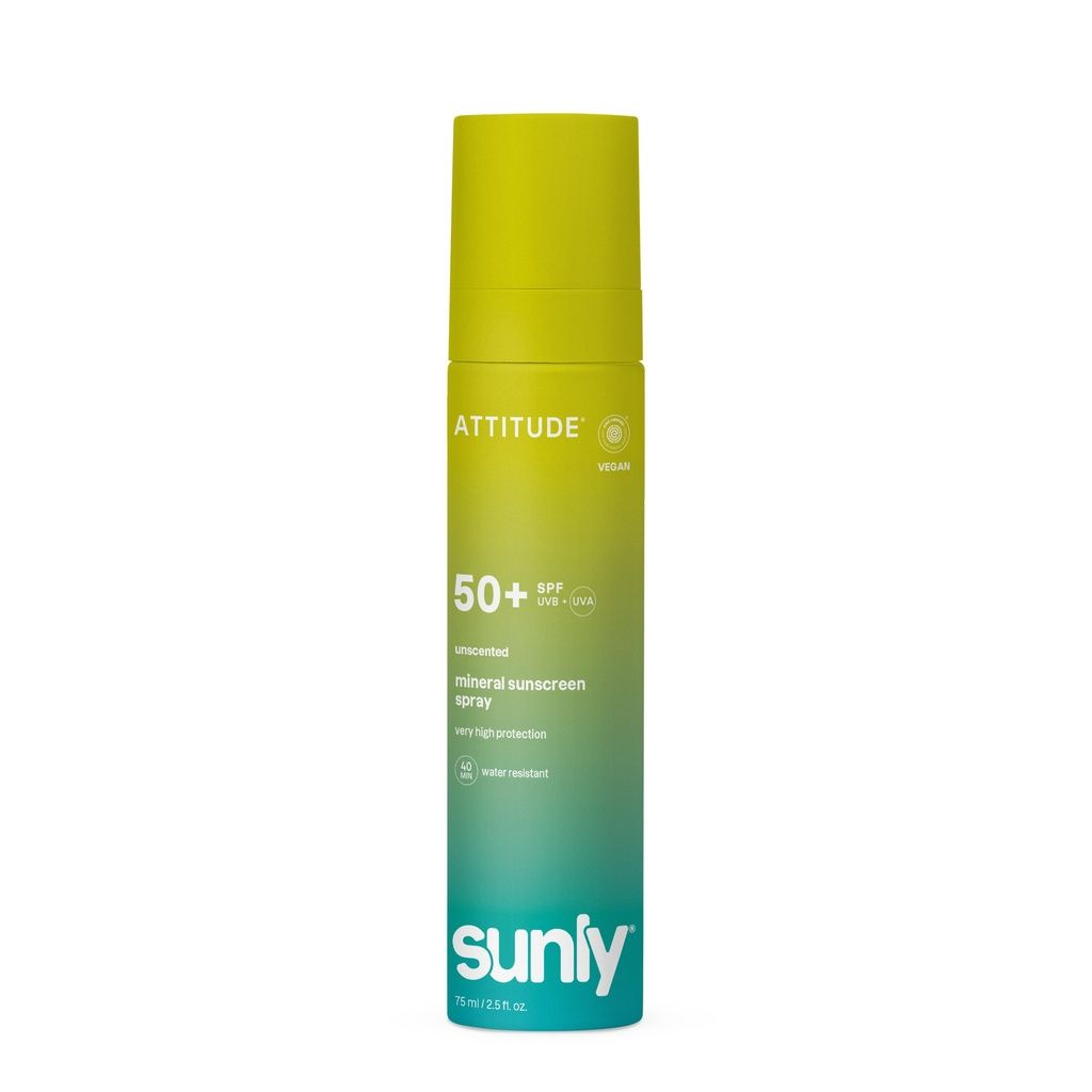 Mineral sunscreen Spray Face & Body - SPF 50 - unscented