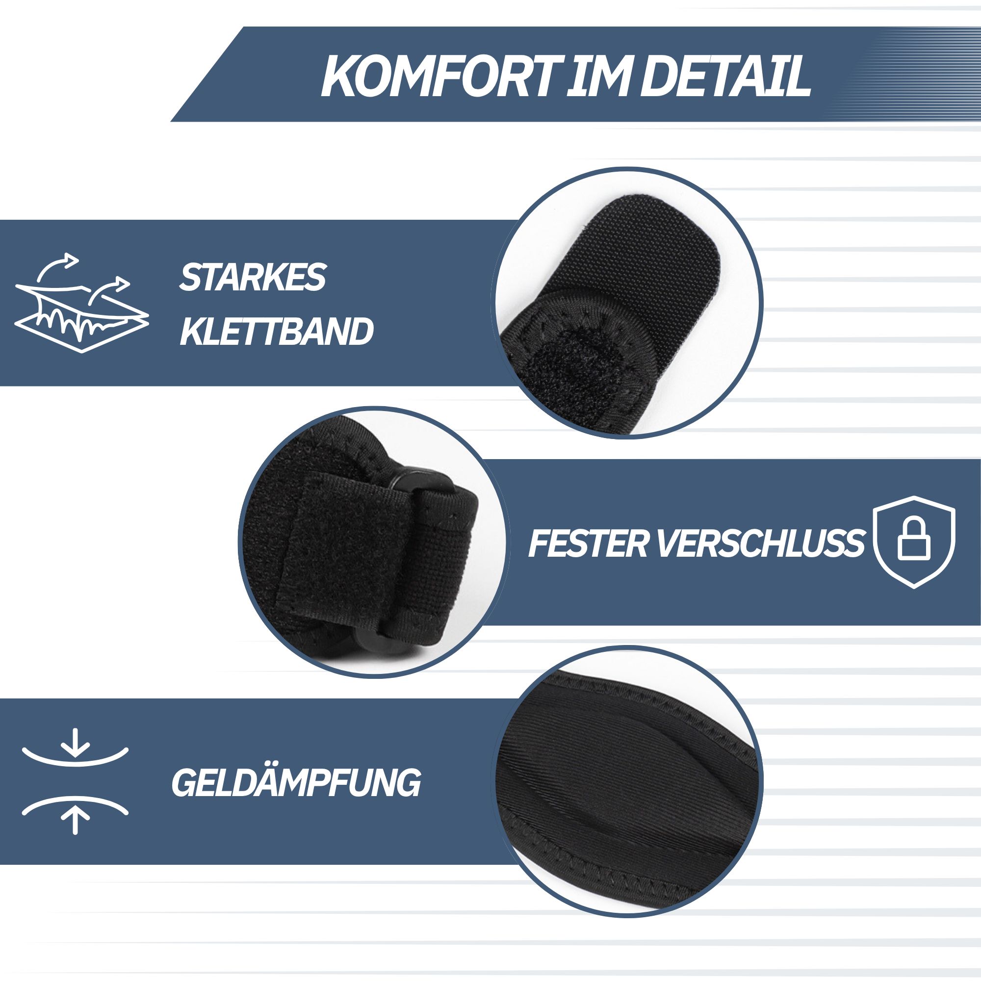 Trebin Ellenbogenbandage mit Gelpelotte