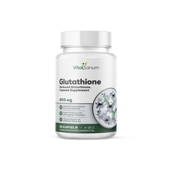 VitaSanum® Glutathion Kapseln, 200 mg, 90 Stück.