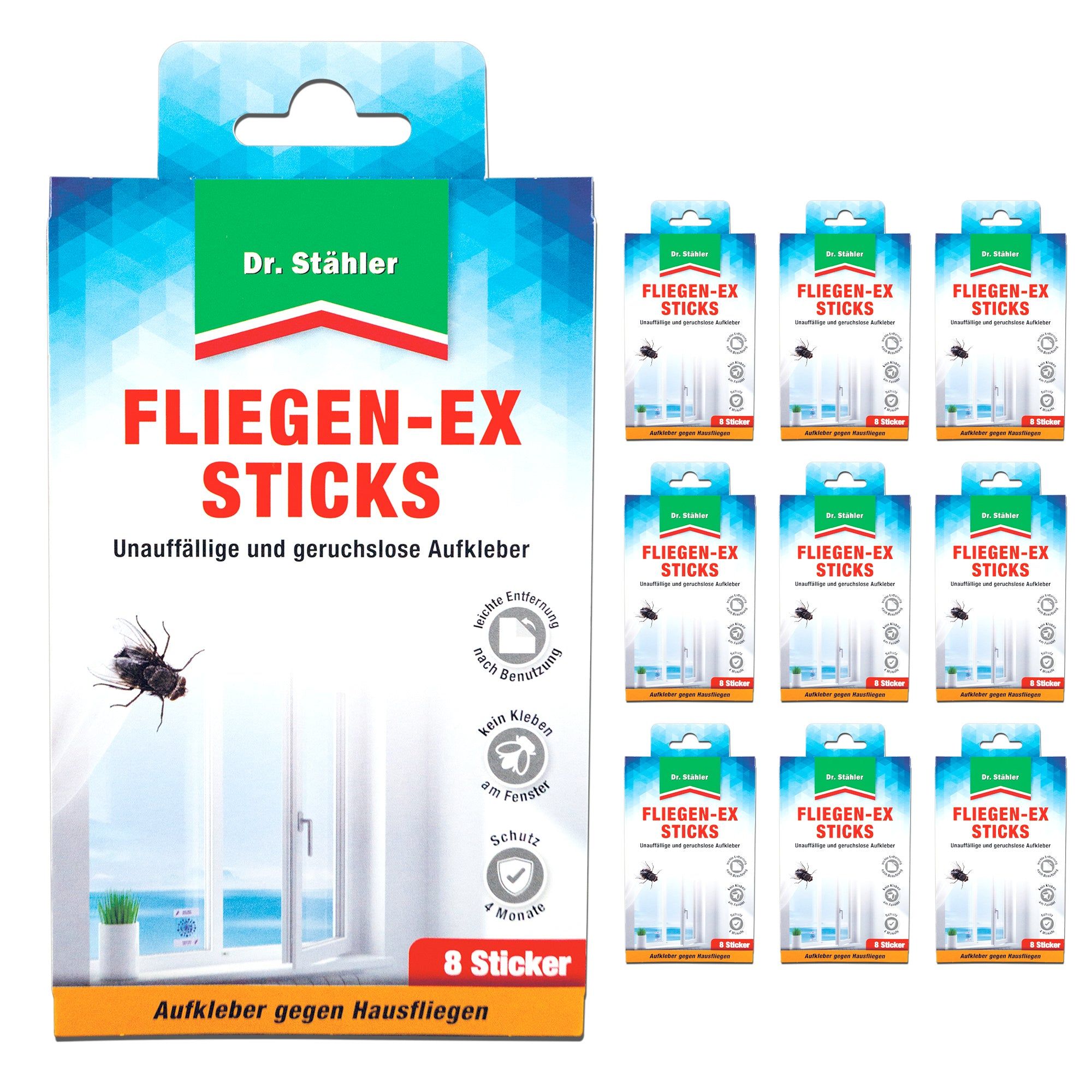 SILBERKRAFT Fliegen-Ex Sticks