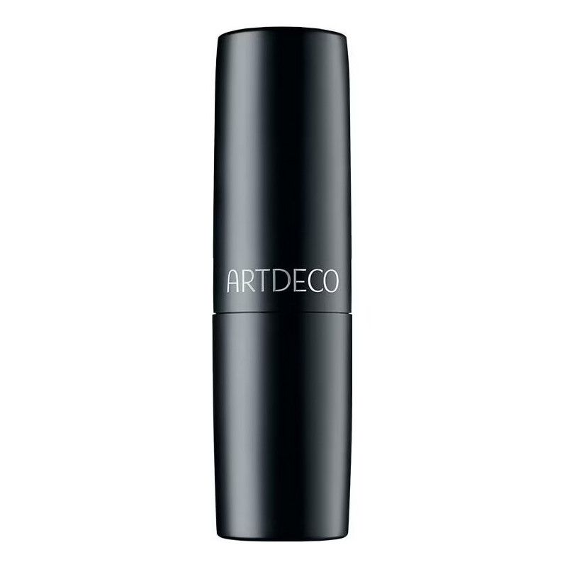 Ein geschlossener, schwarzer Lippenstift mit dem Schriftzug ARTDECO.