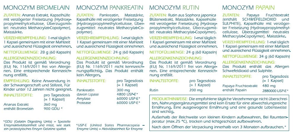 Vitalsee QUATTROZYM - 4 Enzyme