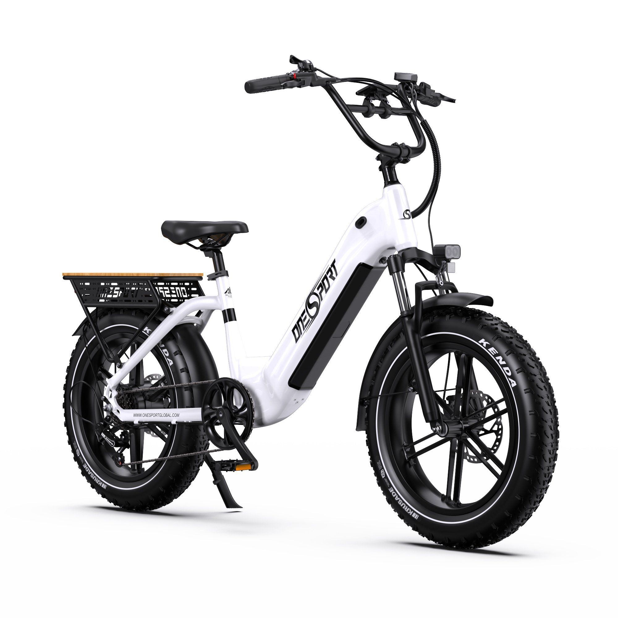 ONESPORT OT08 Geländetaugliches E-Bike mit 500-W-Motor und 48-V-18-Ah-Akku