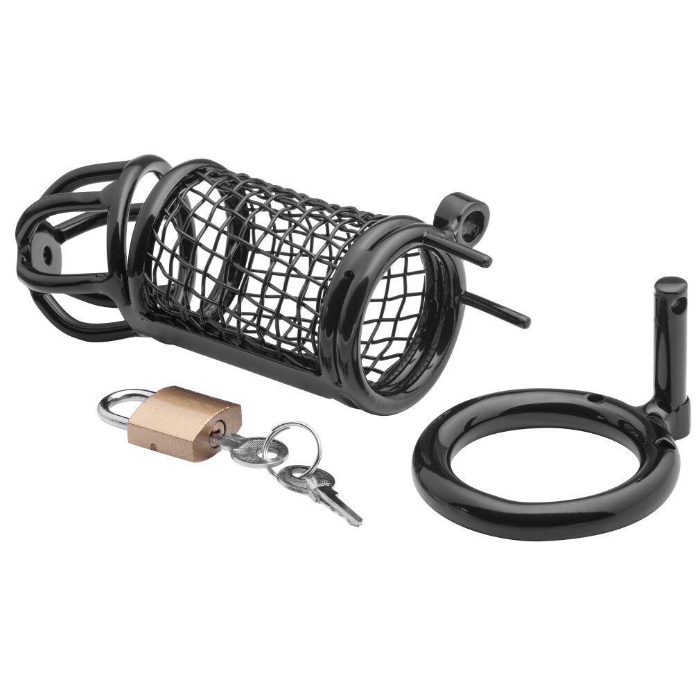 xx-dreamstoys Metal Cock Cage Matrix black