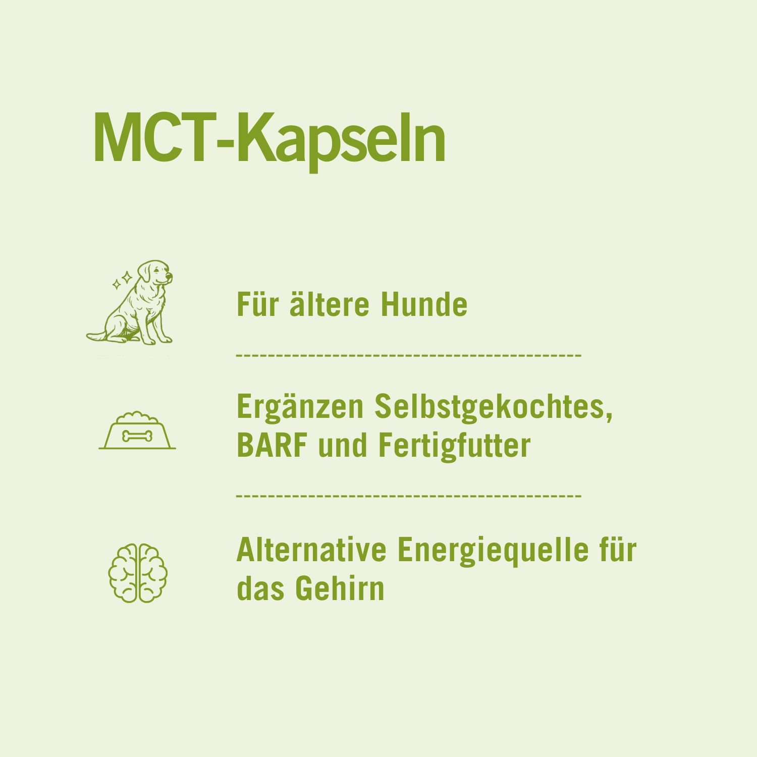 Futtermedicus MCT-Öl Kapseln