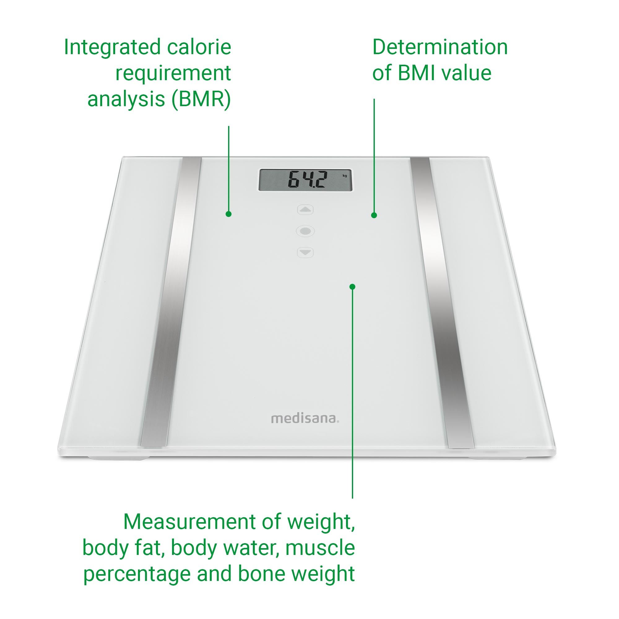 medisana BS 483 connect Körperanalysewaage mit Smartphone App