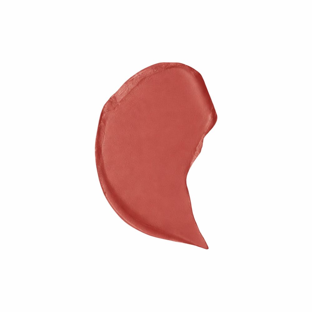 Farbprobe von Nyx Matte Lippenstift-Creme Smooth Whip in Braun.