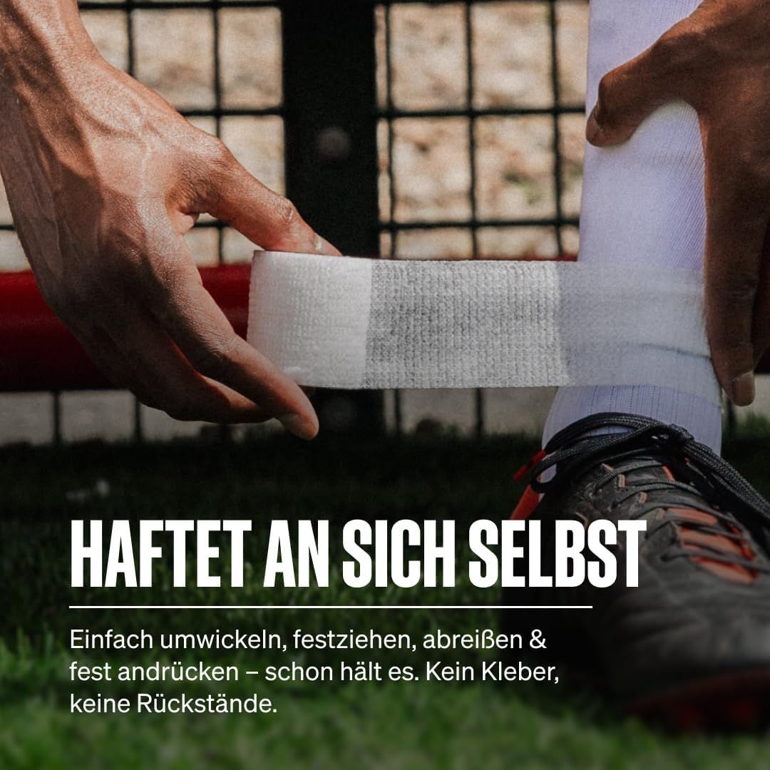 SPORTTAPE  Selbstklebender verband - 5 cm x 4,5 m weiß