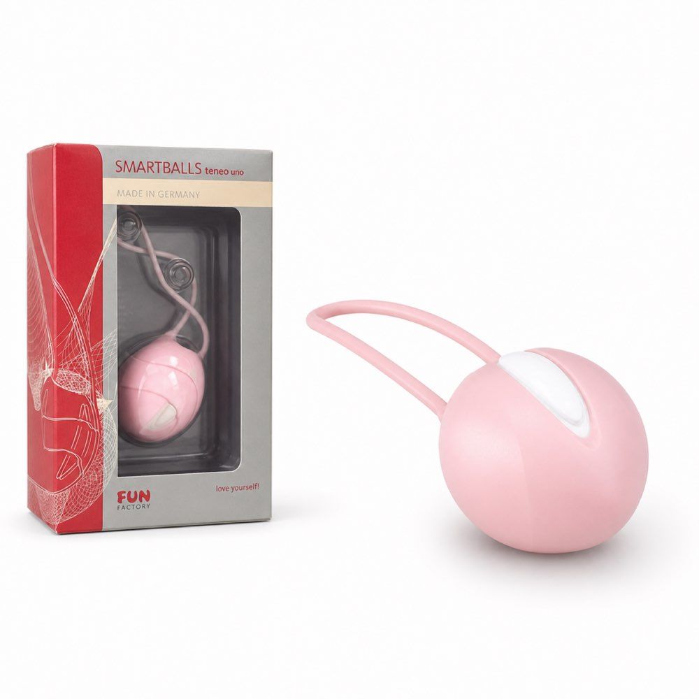 Fun Factory Smartball Uno - Weiß - Baby Rosé