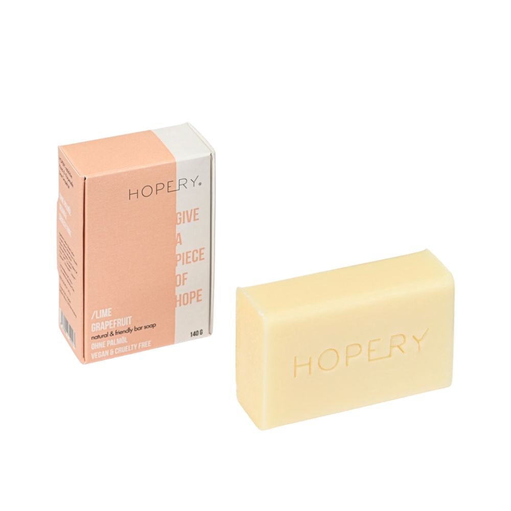 HOPERY Lime Grapefruit Bar Soap