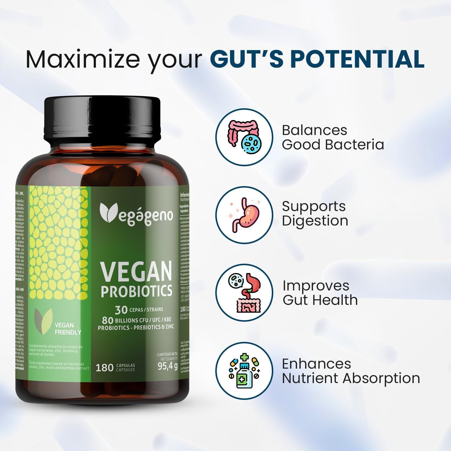 VEGÁGENO Probiotika Kapseln