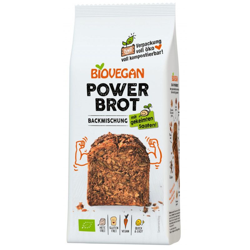 Biovegan - Brotbackmischung Power, BIO