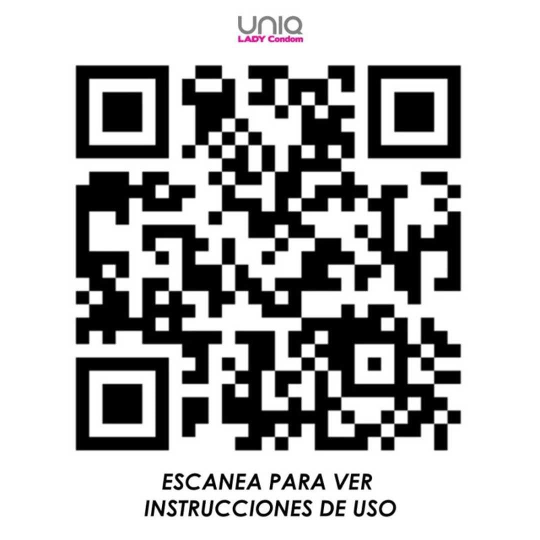 QR-Code mit Text: 'ESCANEA PARA VER INSTRUCCIONES DE USO'.