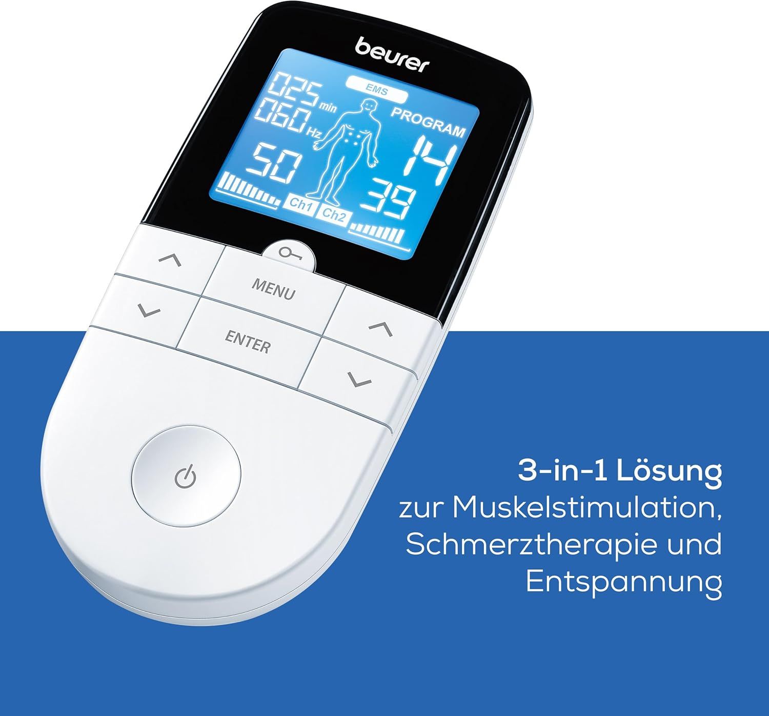 Beurer Digital TENS/EMS 3-in-1 Reizstromgerät