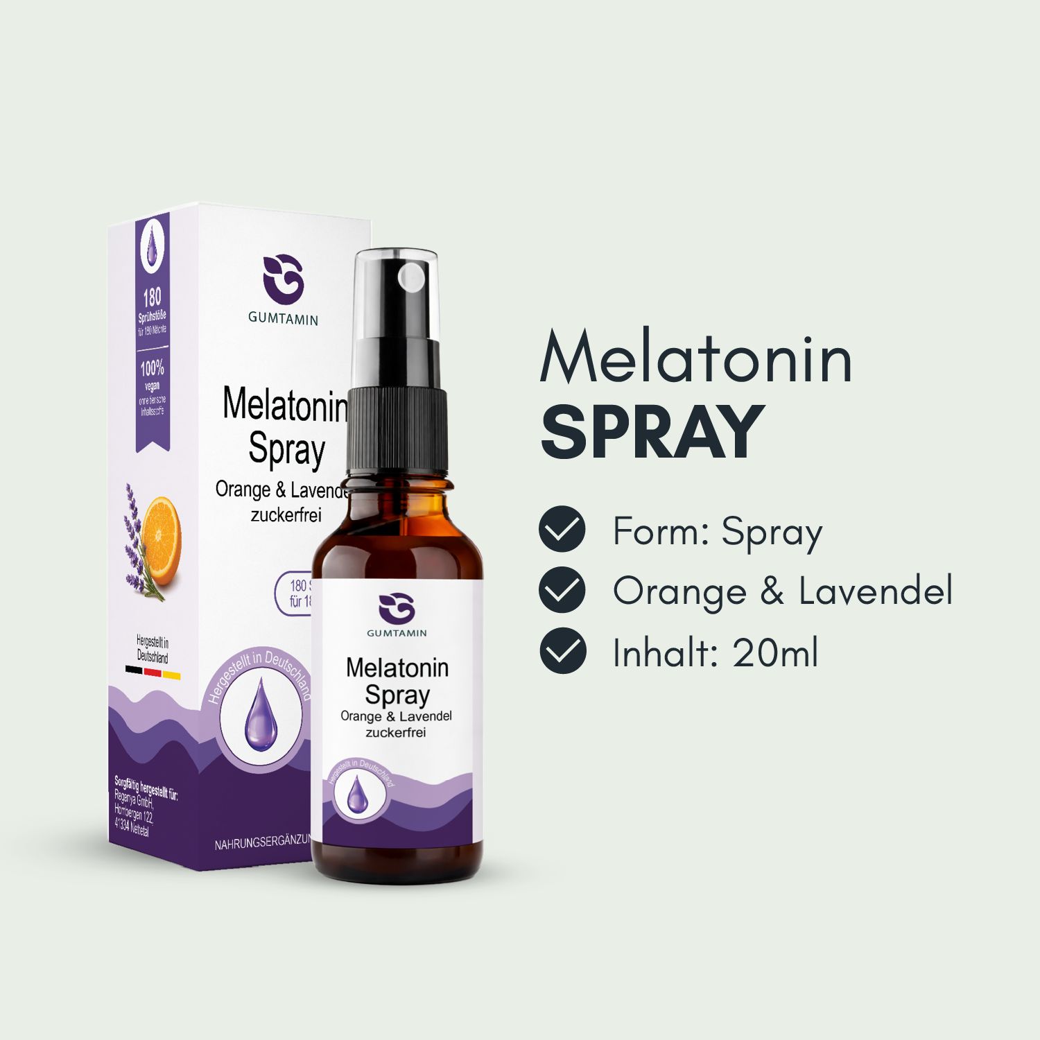 Gumtamin Melatonin Spray